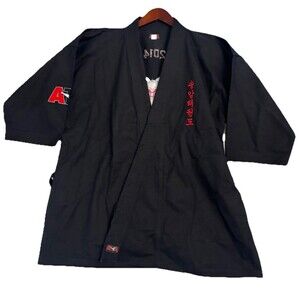 ATA Taekwondo World Champ 2014 Johnnie Morris Martial Arts Uniform Top Sz 4